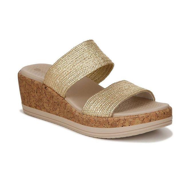 Bzees Resort Womens Wedge Slide Sandals Product Image