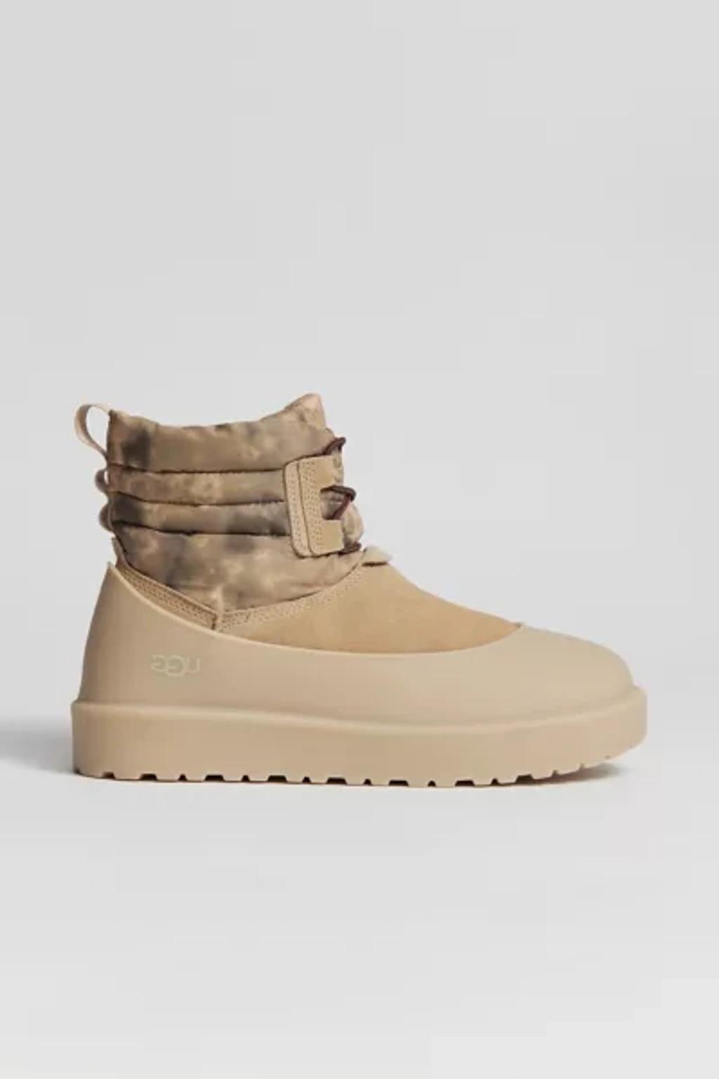 UGG Classic Mini Lace Up Weather Boot In Brown, Men's At Urban Outfitters In Beige/grey Product Image