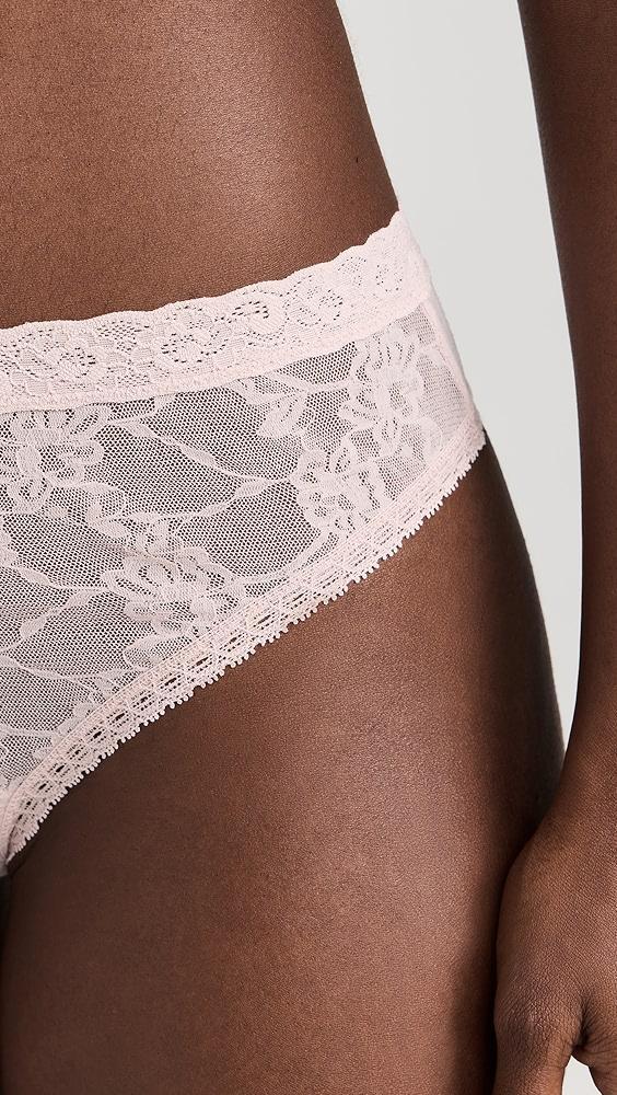 Natori Bliss Allure One Size Lace Thong 3-Pack | Shopbop Product Image