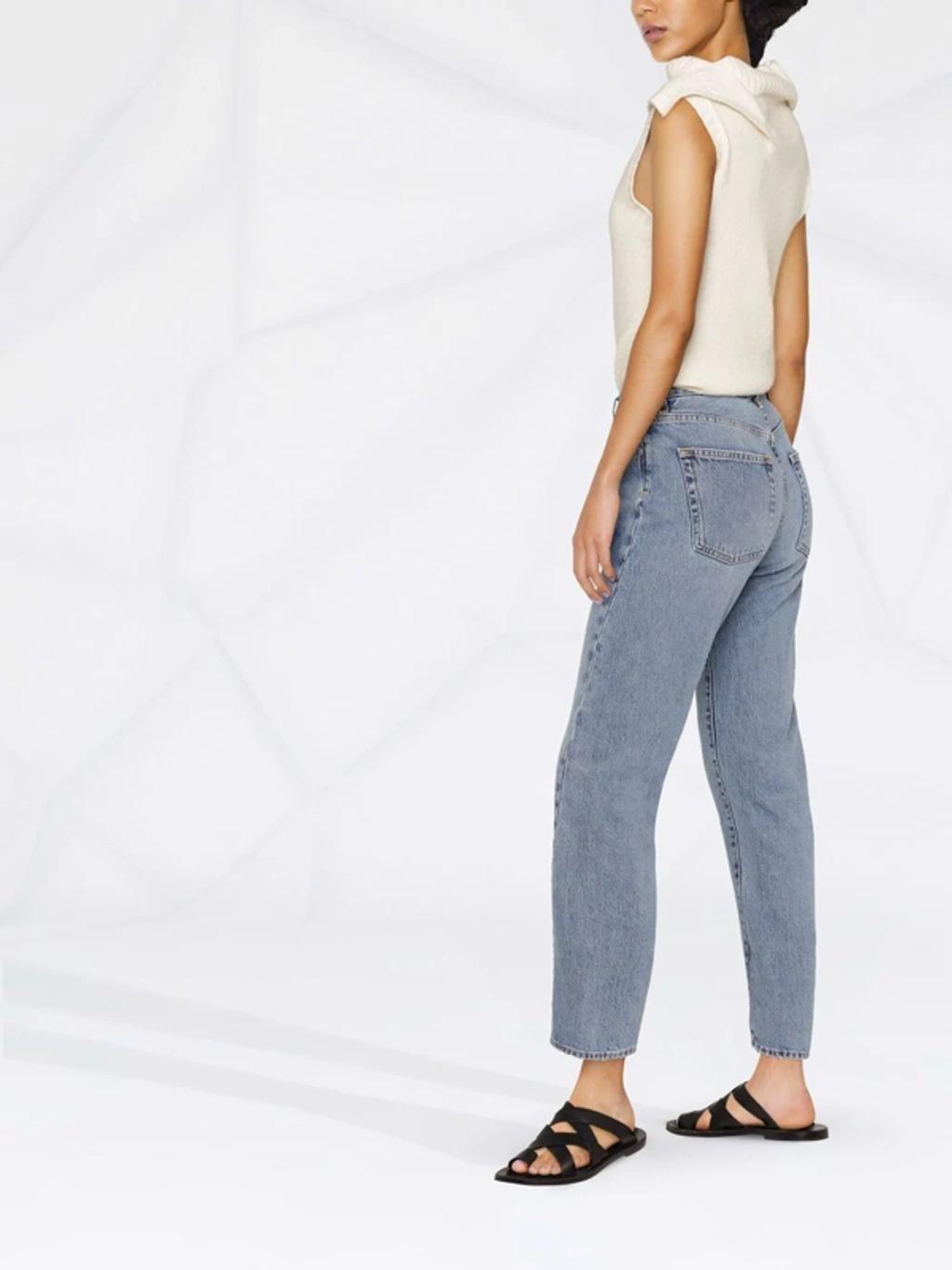 TOTÊME Twisted-seam Jeans In Multicolor Product Image