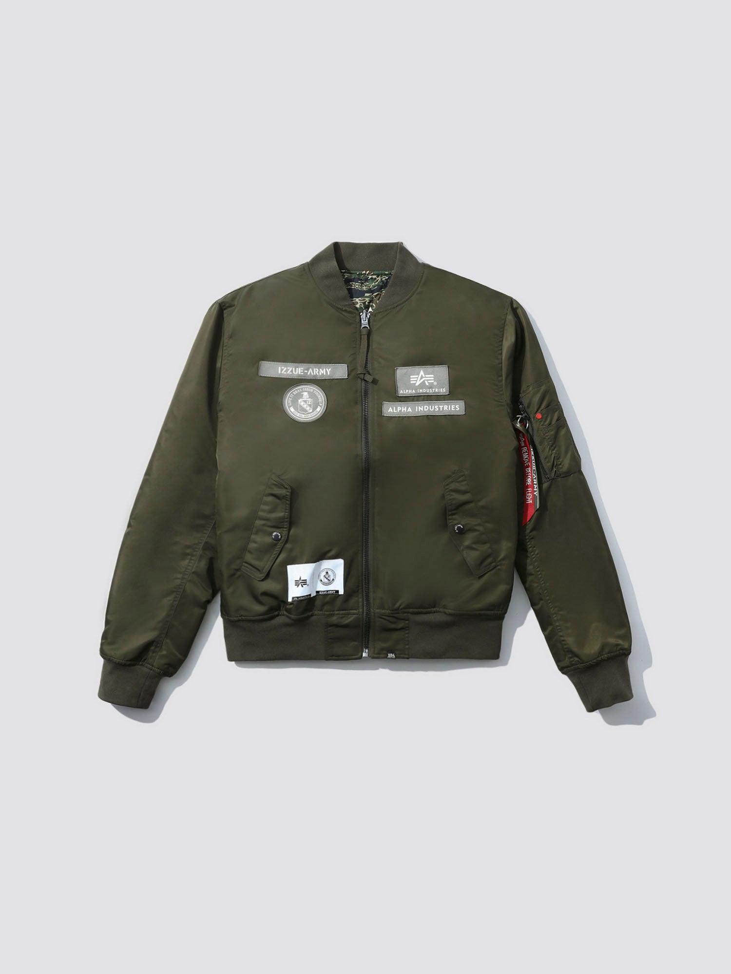 ALPHA X IZZUE MA-1 BOMBER JACKET Product Image