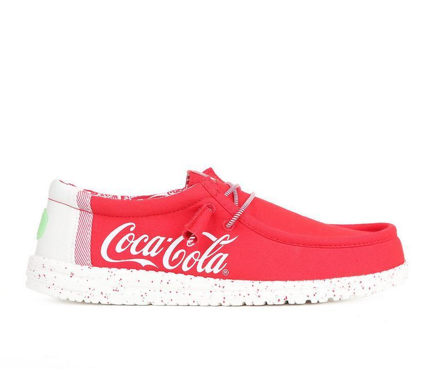 Men's HEYDUDE Wally Coke Casual Shoes Product Image