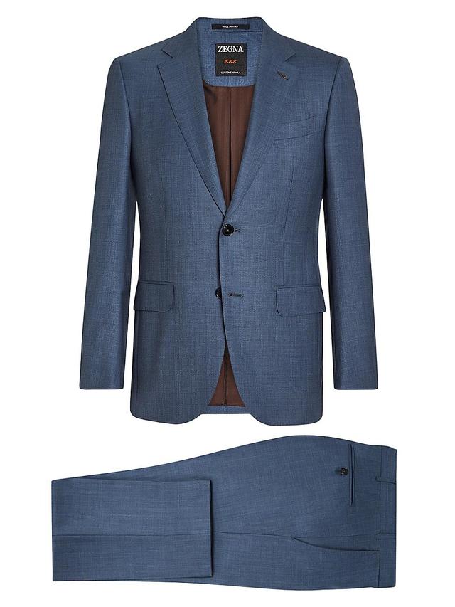 Mens Centoventimila Wool Suit Product Image