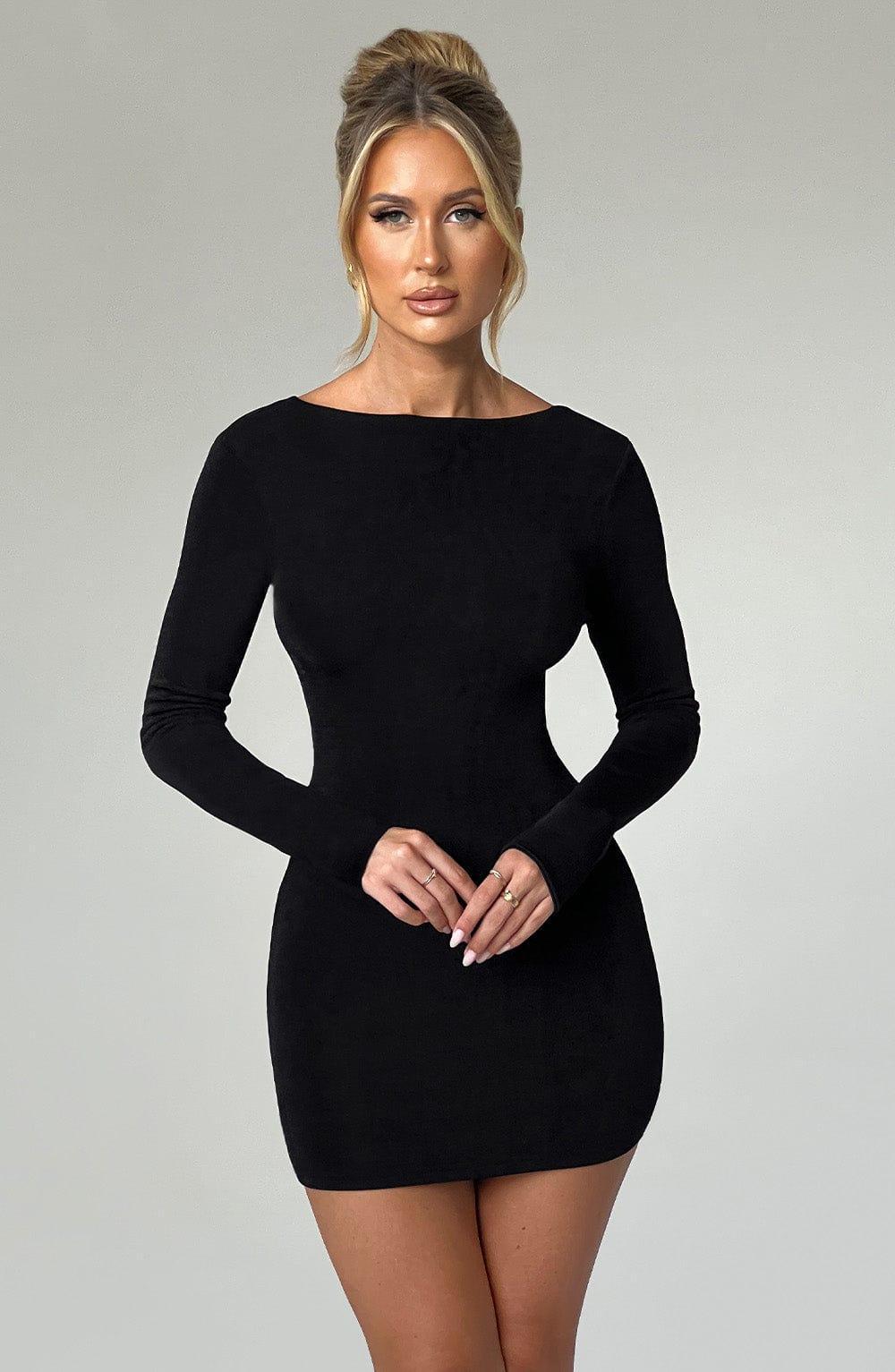 Una Mini Dress - Black Product Image