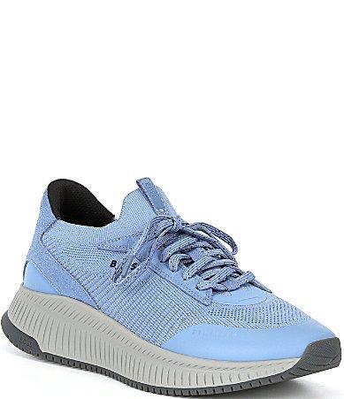 Hugo Boss Mens TTNM EVO Knit Suede Sneakers Product Image