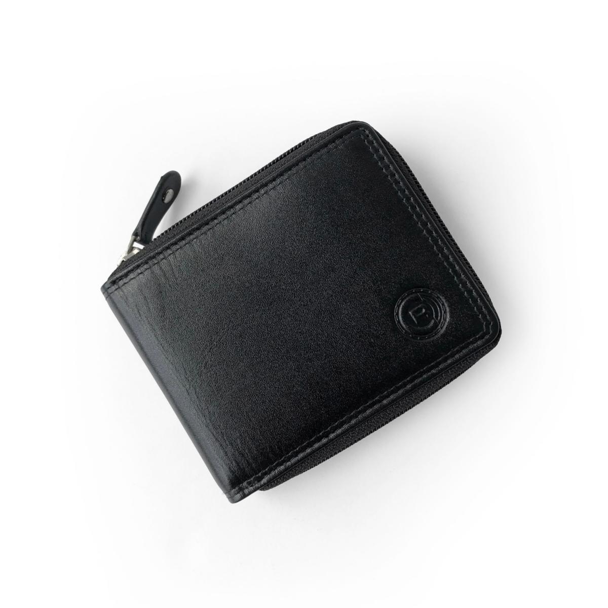 Club Rochelier Mens Zip Around Billfold Wallet Product Image