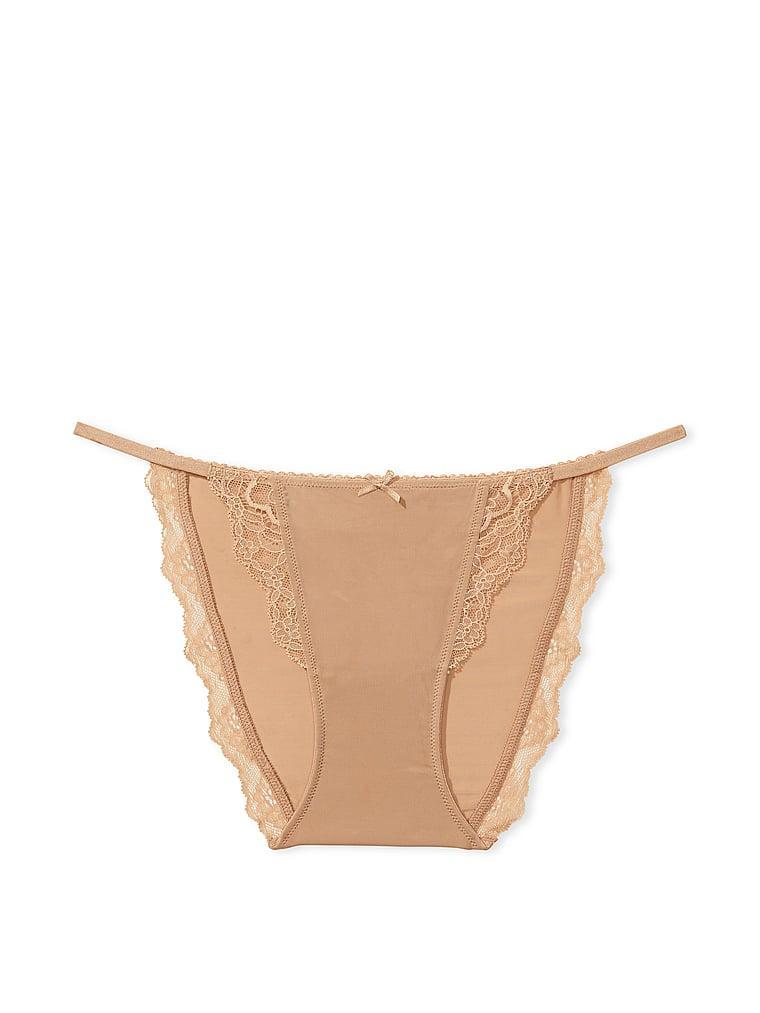 Smooth & Lace Mini String Bikini Panty Product Image