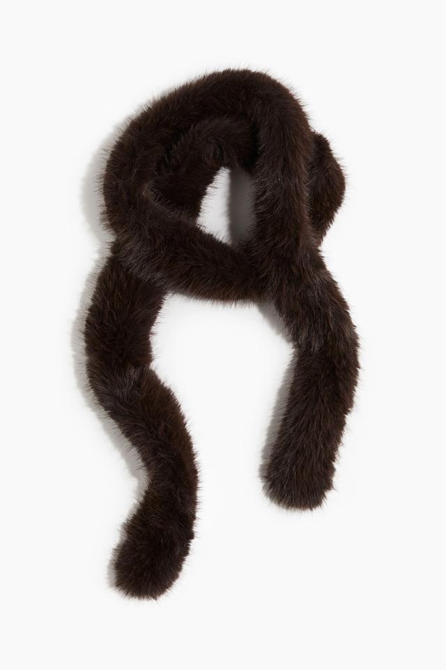 Fluffy-Knit Scarf Product Image