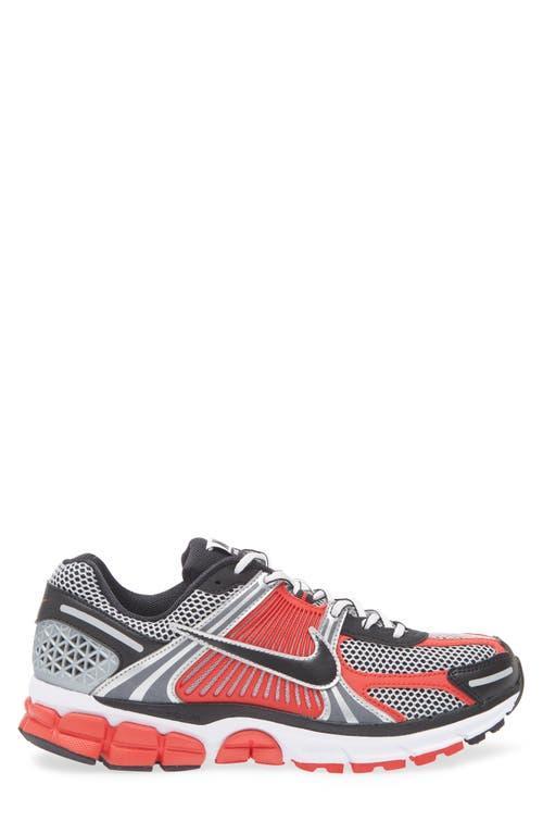 NIKE Zoom Vomero 5 Sneaker In Black/metallic Silver/red Product Image