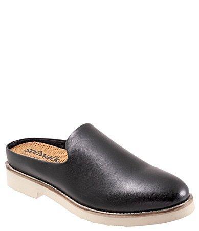 SoftWalk Wolcott II Leather Mules Product Image