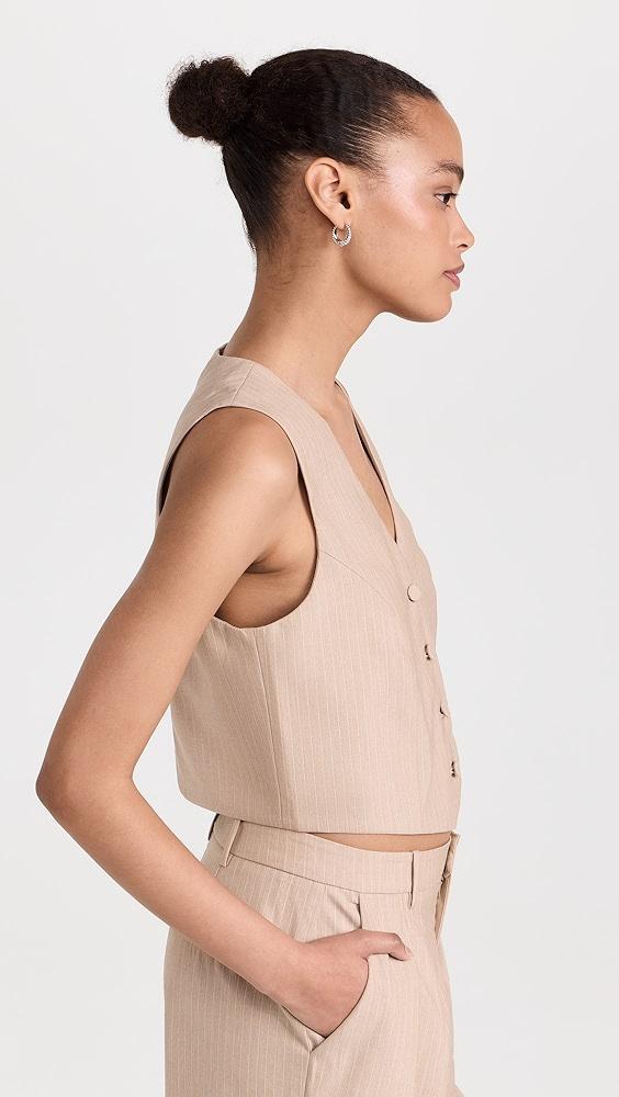 WAYF Layla Vest | Shopbop Product Image