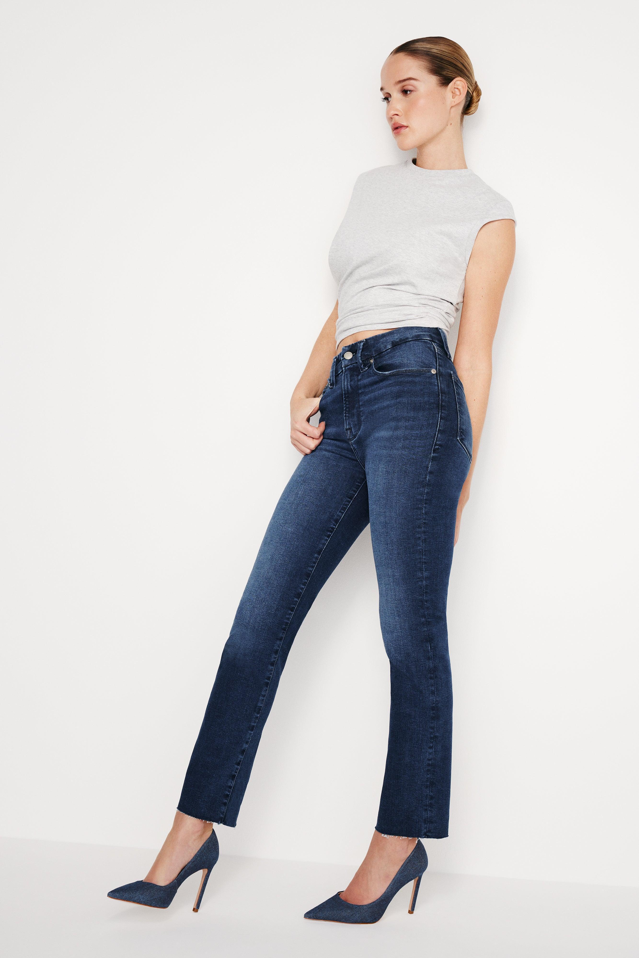 ALWAYS FITS GOOD CLASSIC SLIM STRAIGHT JEANS | INDIGO446 Product Image