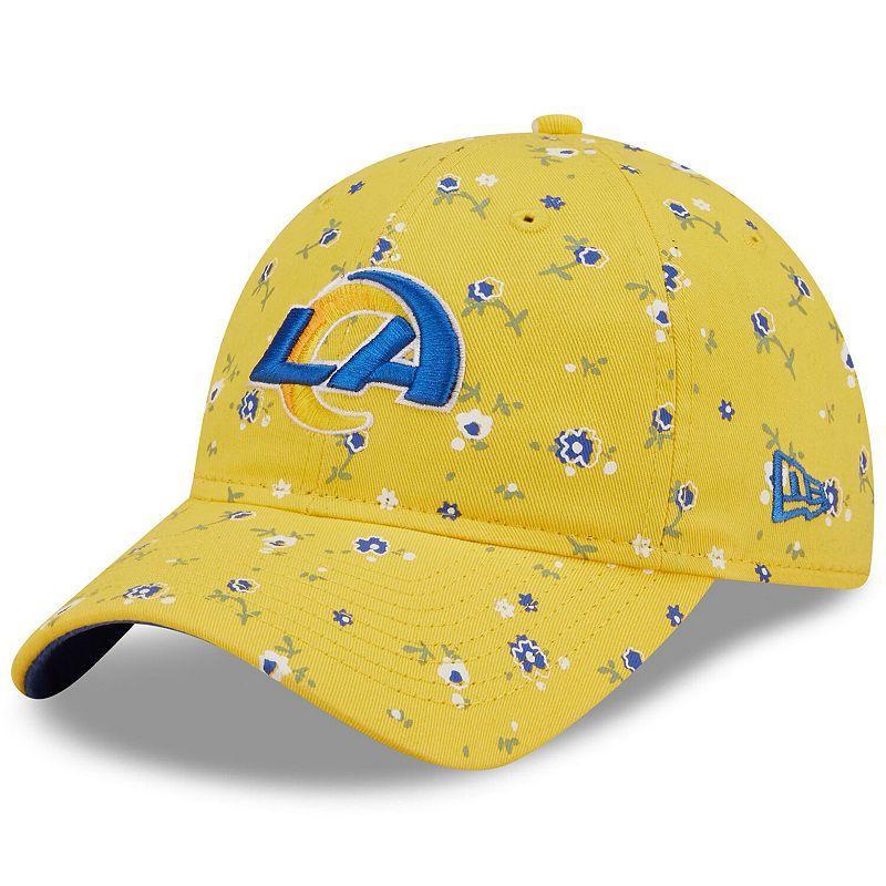 Womens New Era Los Angeles Rams Floral 9TWENTY Adjustable Hat Product Image