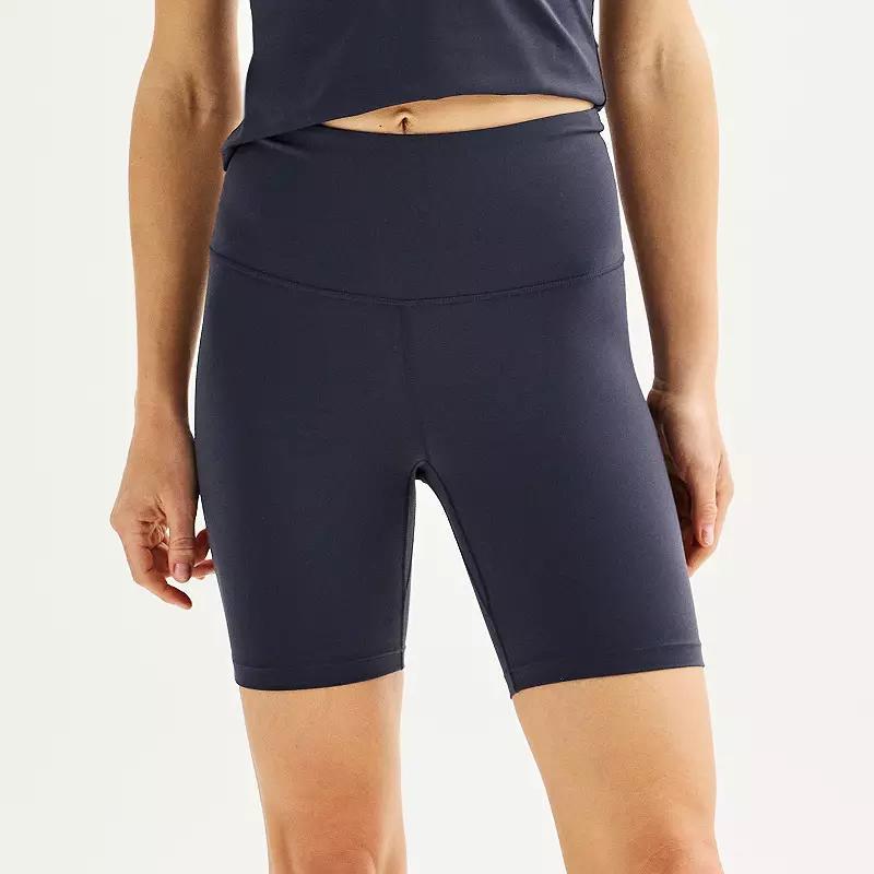 Womens FLX High Rise Affirmation 7-in. Bike Shorts product image