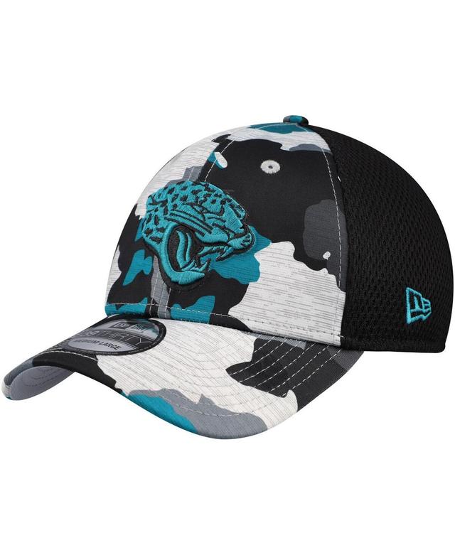 New Era Mens Camo Jacksonville Jaguars Active 39THIRTY Flex Hat - Camo, Black Product Image