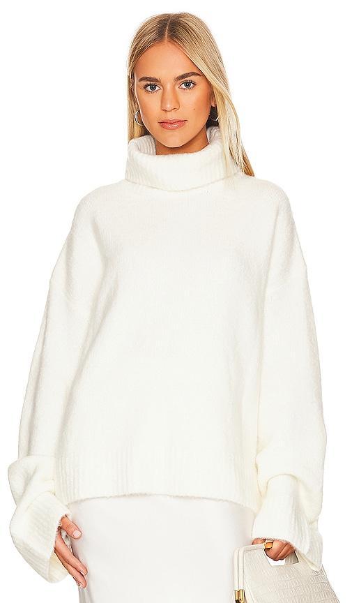 SNDYS x REVOLVE Cecilia Knit Jumper in Cream. Size XXL. product image