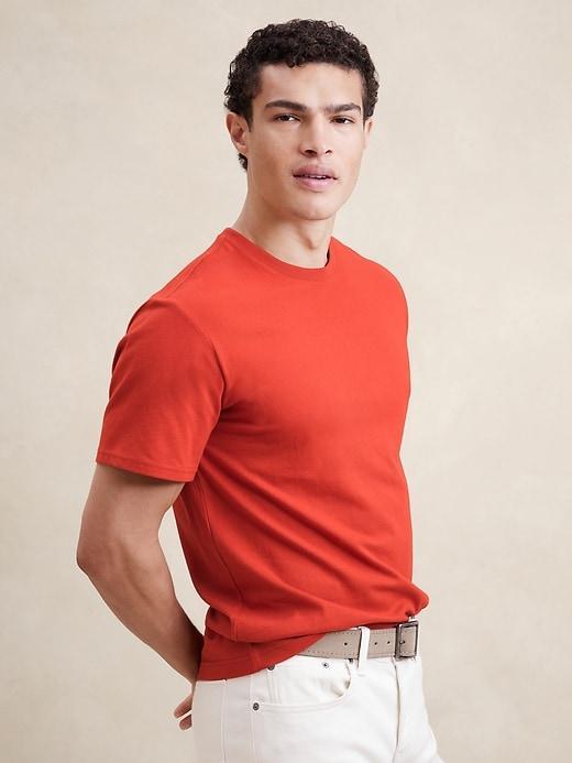 Midweight Crew-Neck T-Shirt Product Image