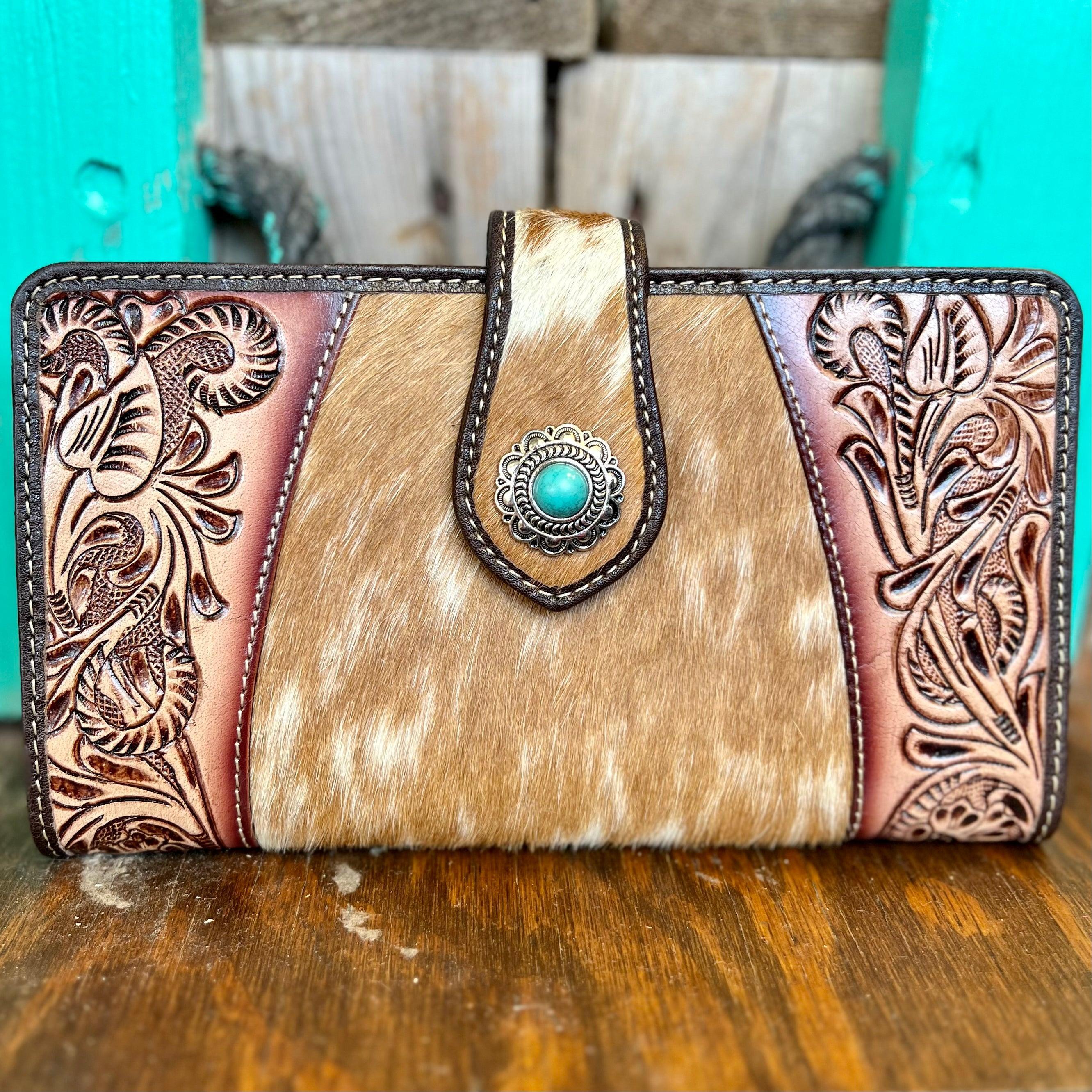 Roscoe Ridge Hand Tooled Wallet Product Image