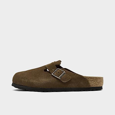 Birkenstock Mens Boston Corduroy Suede Embossed Clogs Shoes Product Image