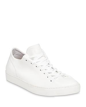 Whistles Womens Folly Leather Lace Up Sneakers Product Image