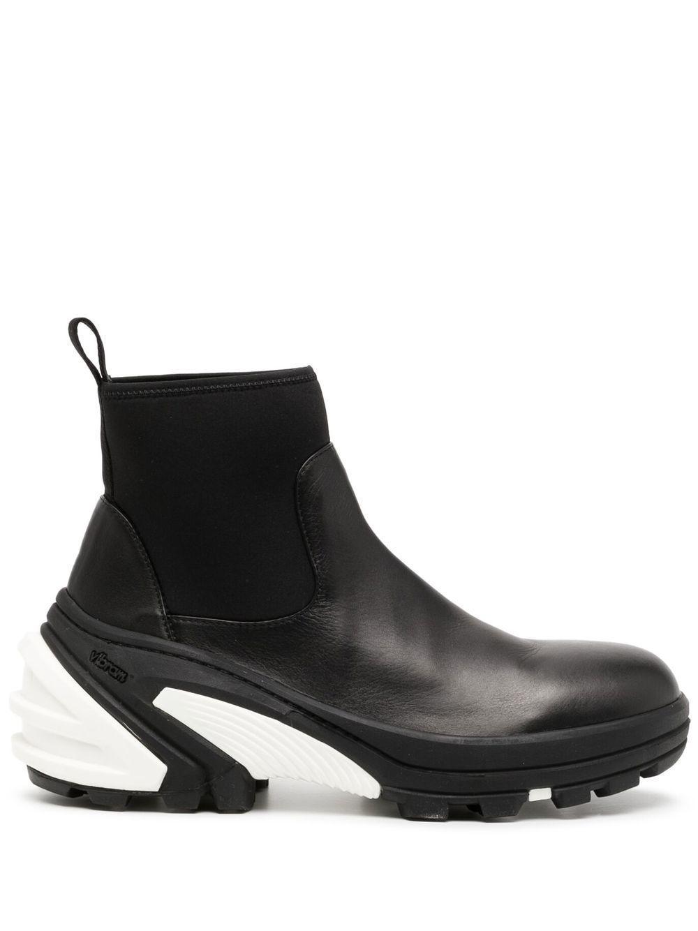 ALYX Leather Mid Ankle Boots In Black Product Image