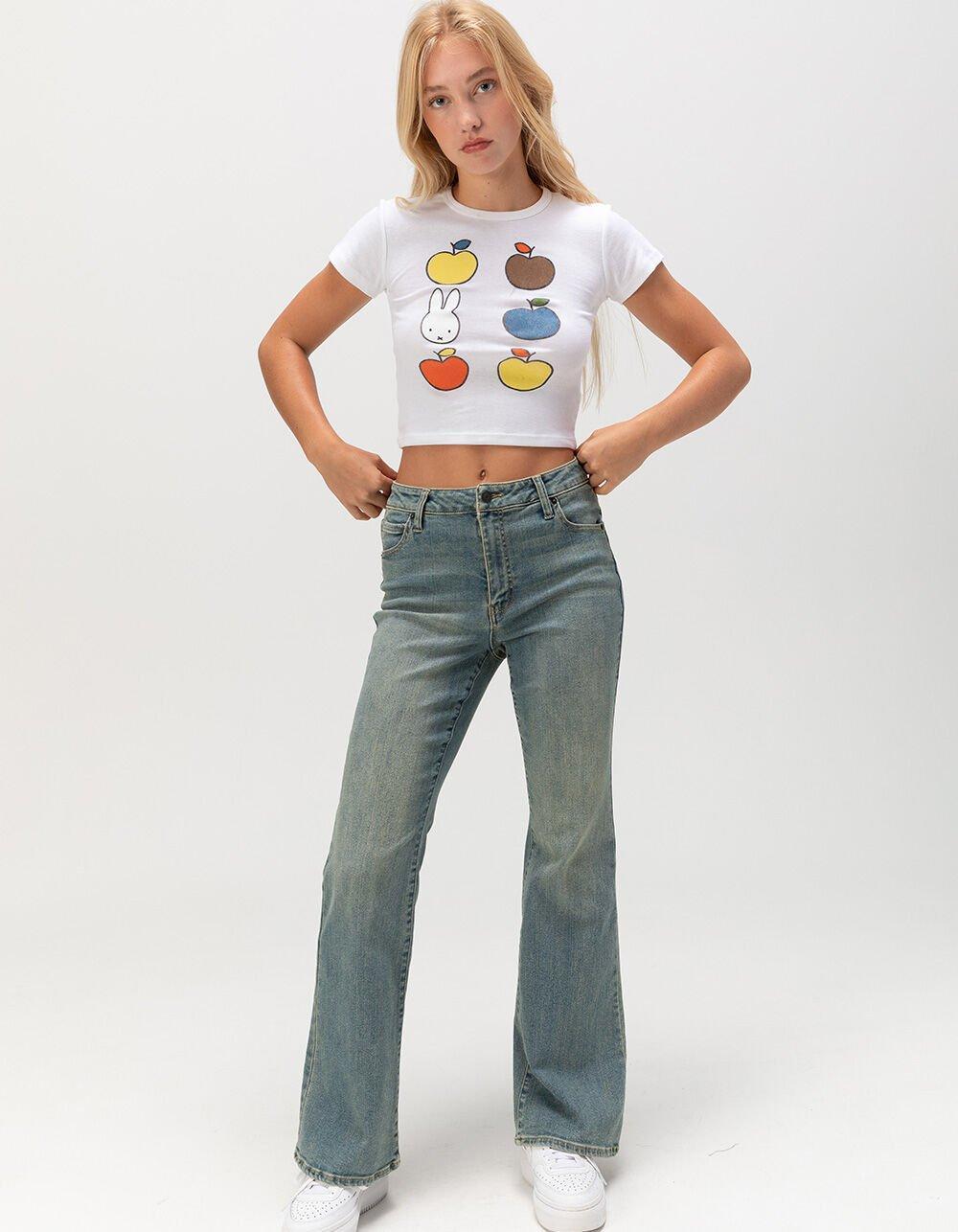 MIFFY Apple Womens Baby Tee Product Image