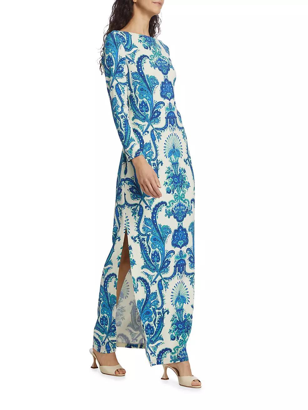 Aria Open-Back Maxi Dress Product Image