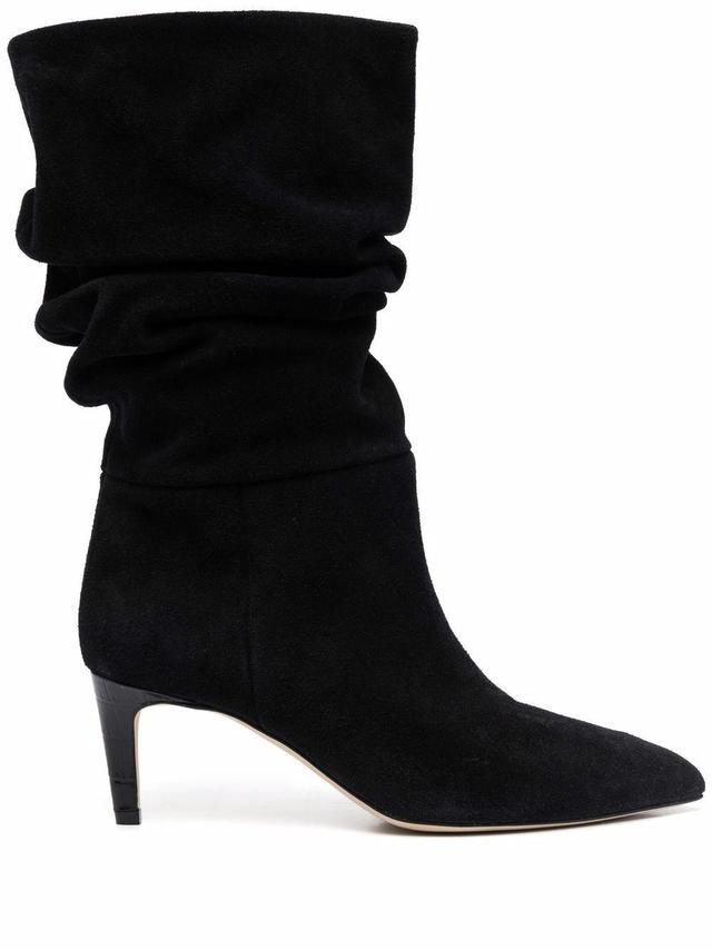 slouchy suede boots Product Image