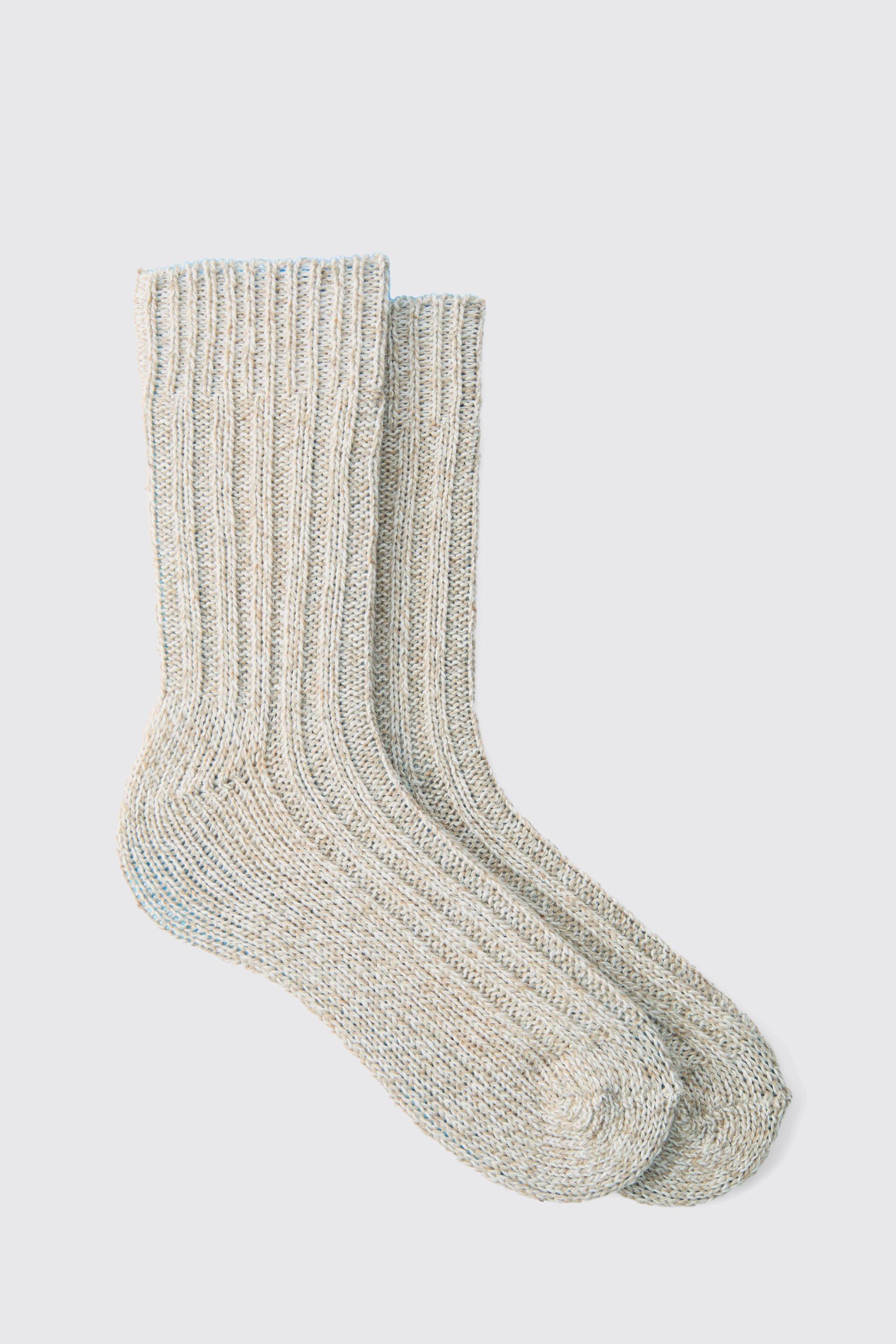 Cosy Ribbed Socks | boohooMAN USA Product Image