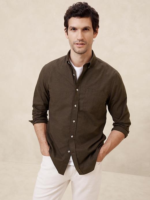 Slim Softwash Cotton Shirt Product Image