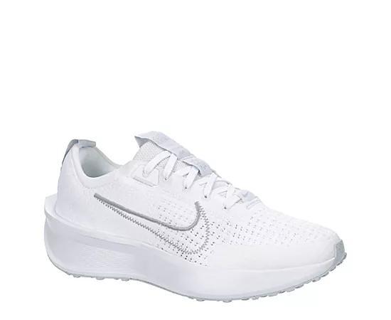 Nike Womens Nike Interact Run - Womens Running Shoes White/Saturn Gold/Dusty Cactus Product Image