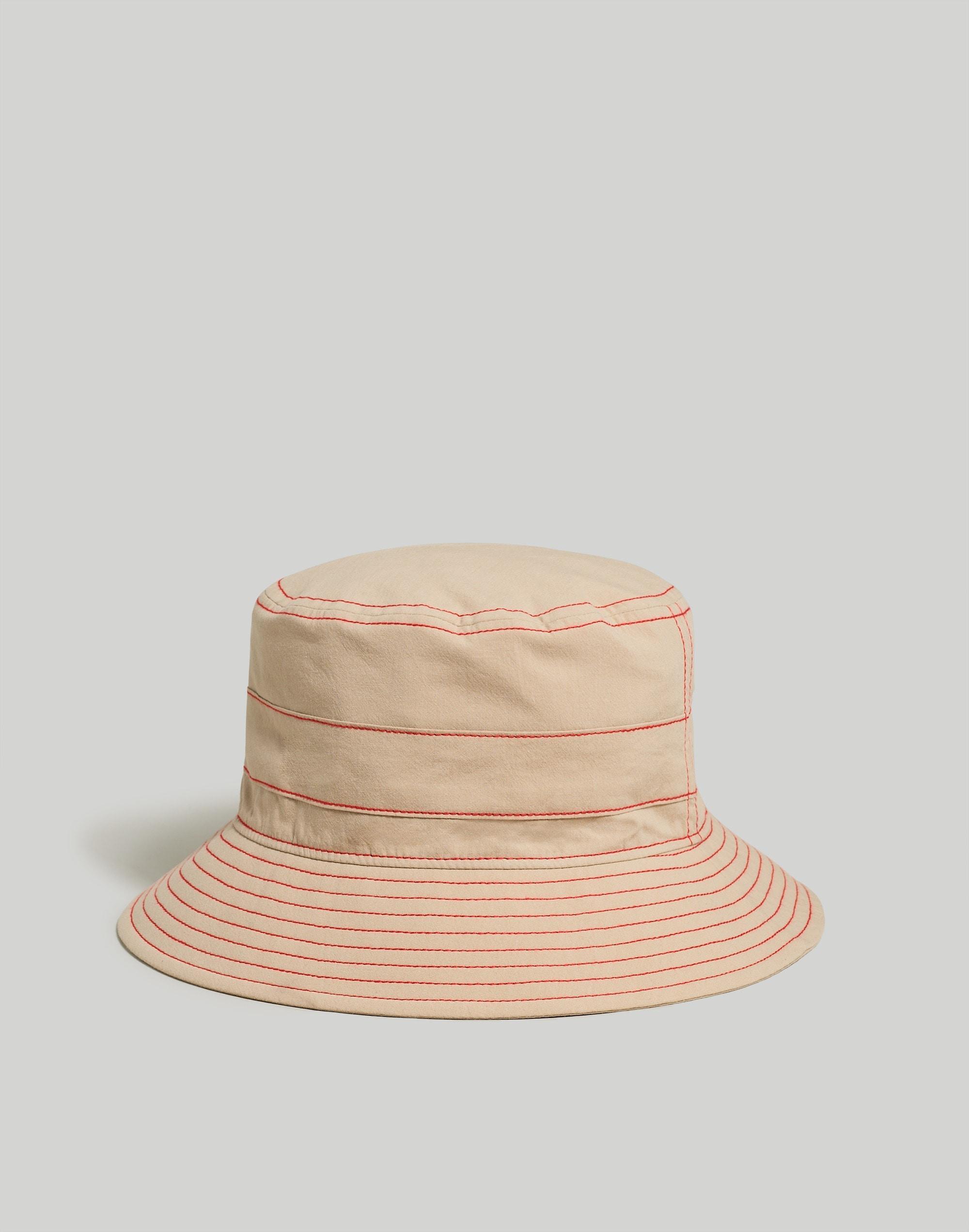 Contrast-Stitch Bucket Hat product image