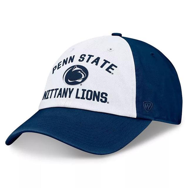 Mens Top of the World /Navy Penn State Nittany Lions Heritage Weston Adjustable Hat Product Image