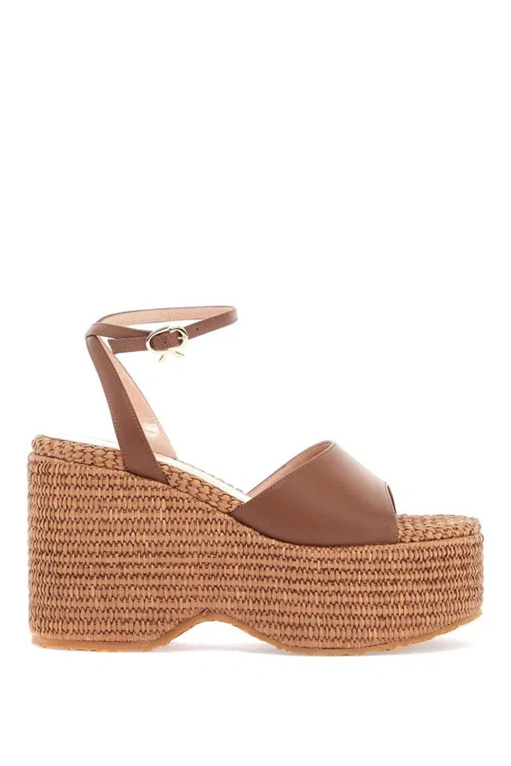 GIANVITO ROSSI Sandals In Brown product image