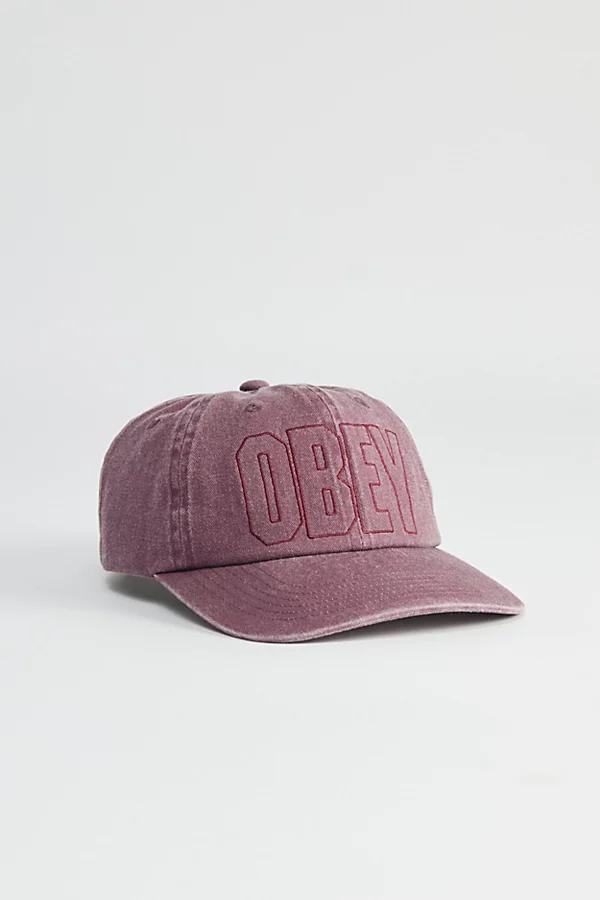 OBEY Nova Pigment Dye 6-Panel Hat Mens at Urban Outfitters Product Image