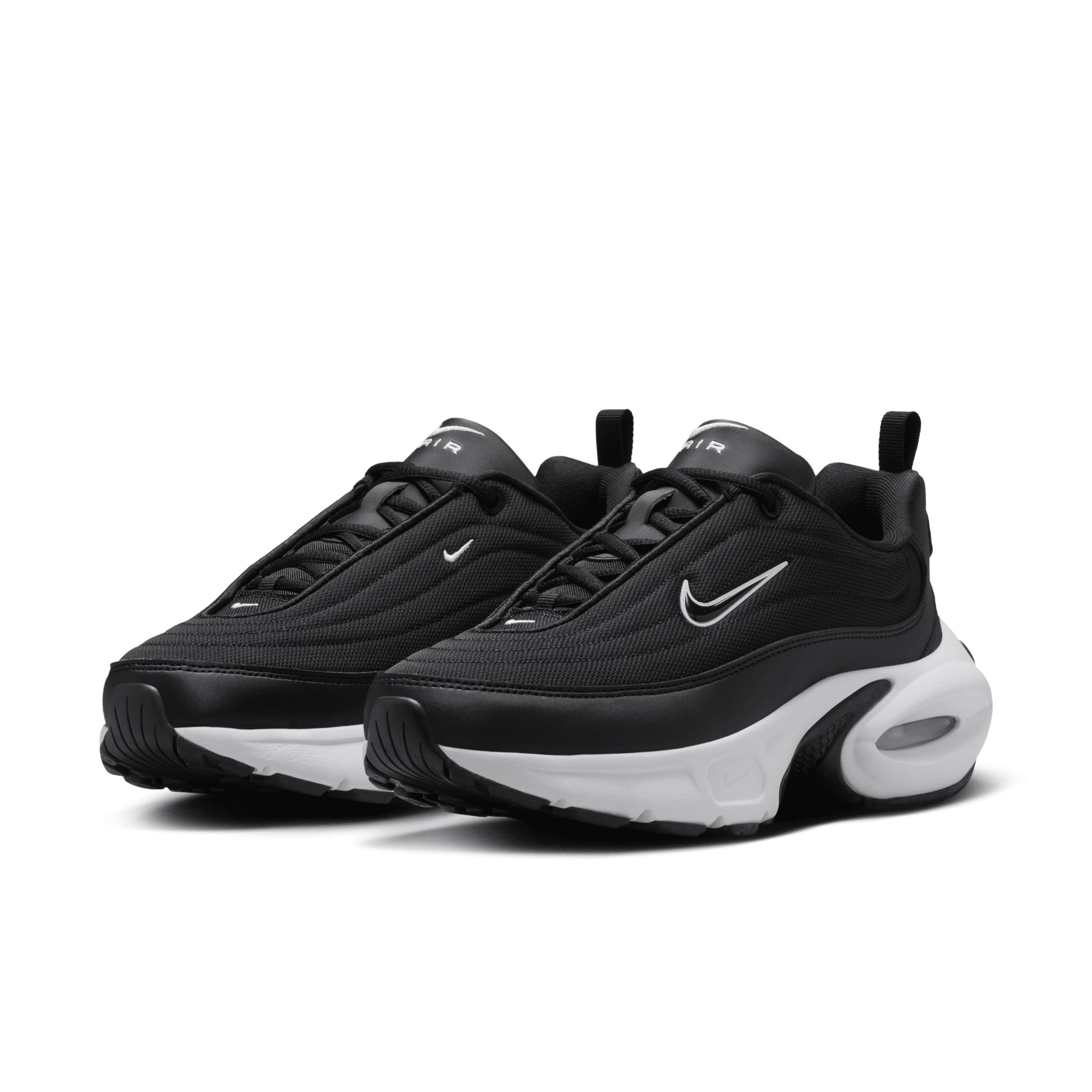 Nike Womens Nike Air Max Portal - Womens Running Shoes Black/White Product Image