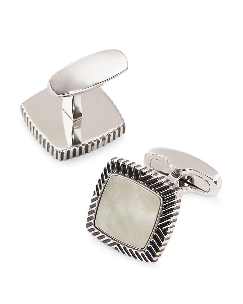 Link Up Mother of Pearl Square Cufflinks Product Image