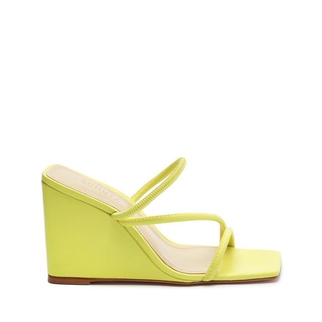 Kiki Nappa Leather Sandal - 8.5 Green Nappa Leather Product Image