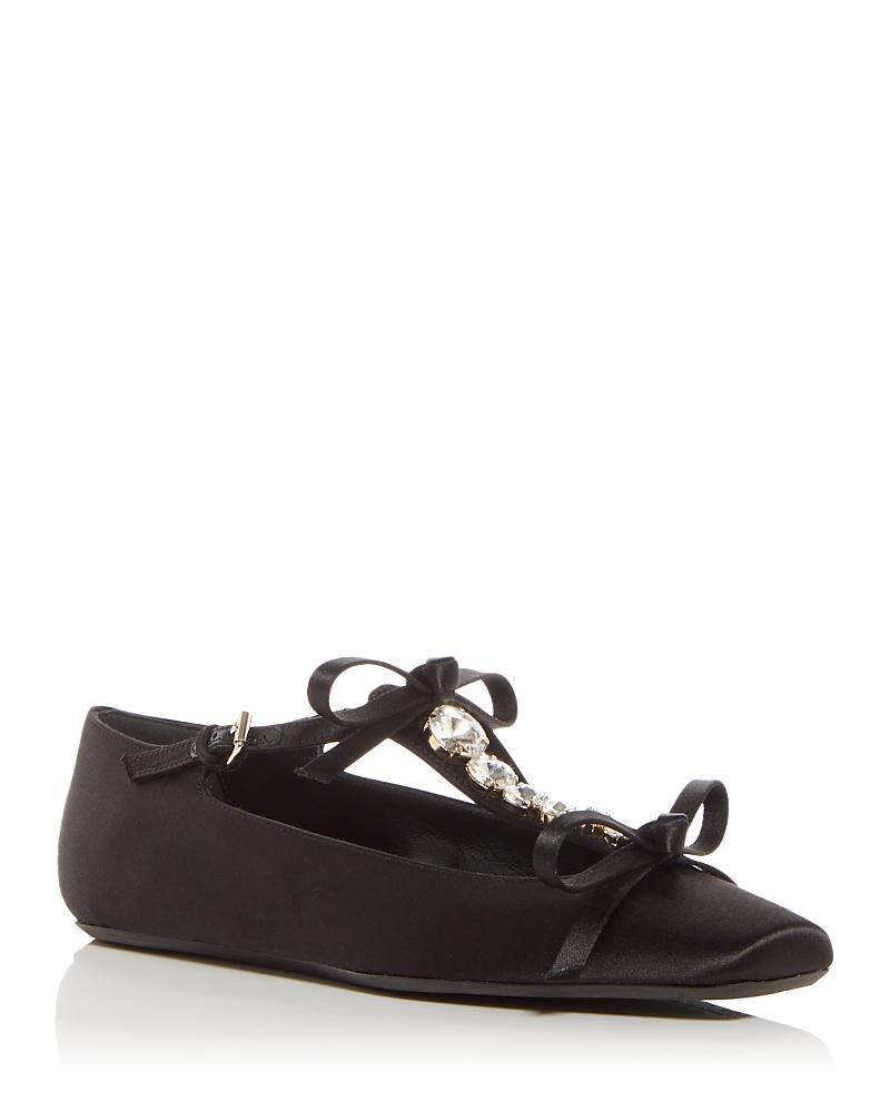 Giambattista Valli Womens Embellished Ballet Flats Product Image