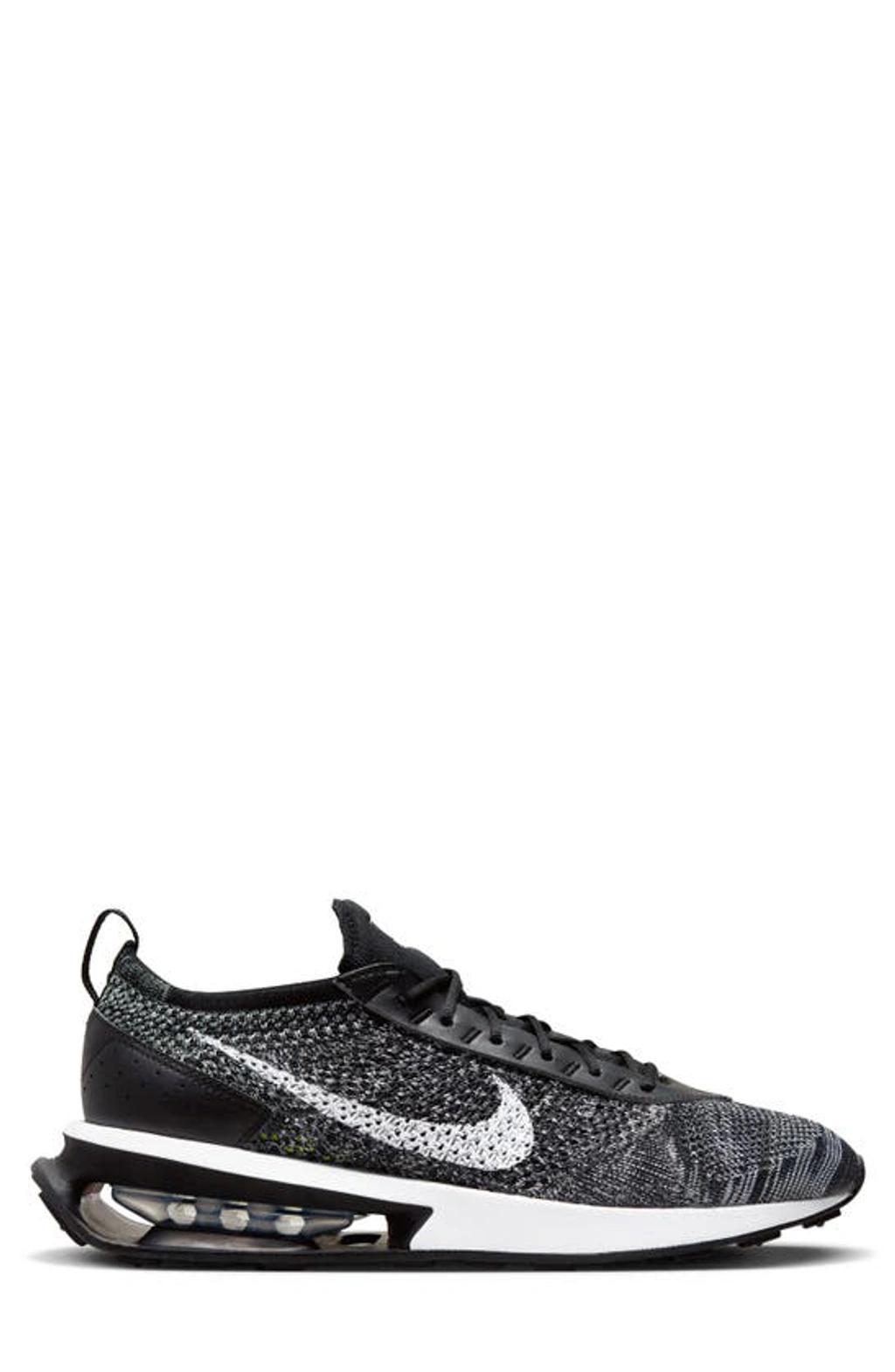 NIKE Air Max Flyknit Racer "oreo" Sneakers In Black Product Image