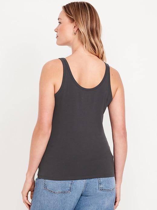 First-Layer Scoop-Neck Tank Top Product Image