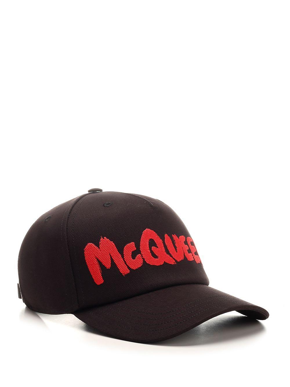 New Graffiti Logo Baseball Cap In Black Product Image