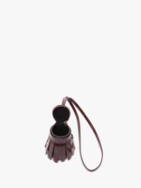 MINI TASSEL BAG - LEATHER CROSSBODY BAG in red | JW Anderson US  Product Image