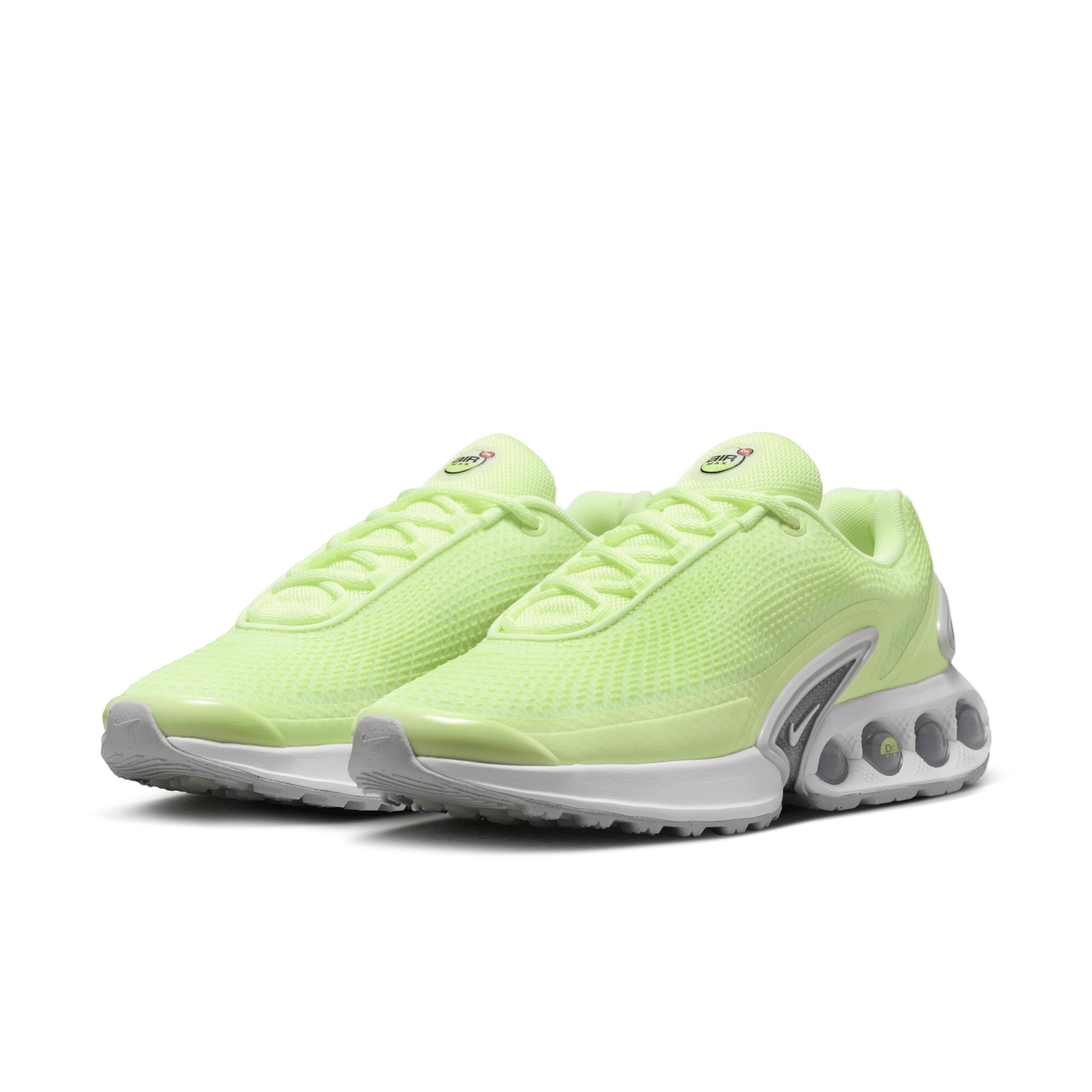 Nike Womens Nike Air Max DN - Womens Running Shoes Barely Volt/White/Metallic Silver Product Image