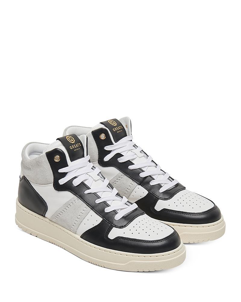 GREATS Mens Saint James Mid Top Sneakers Product Image