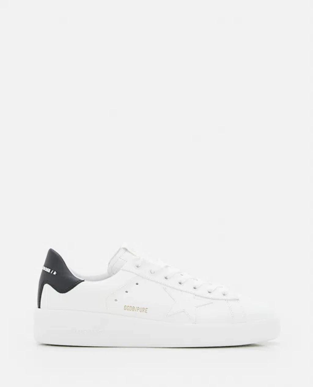 GOLDEN GOOSE Pure Star Sneakers In White Leather Product Image