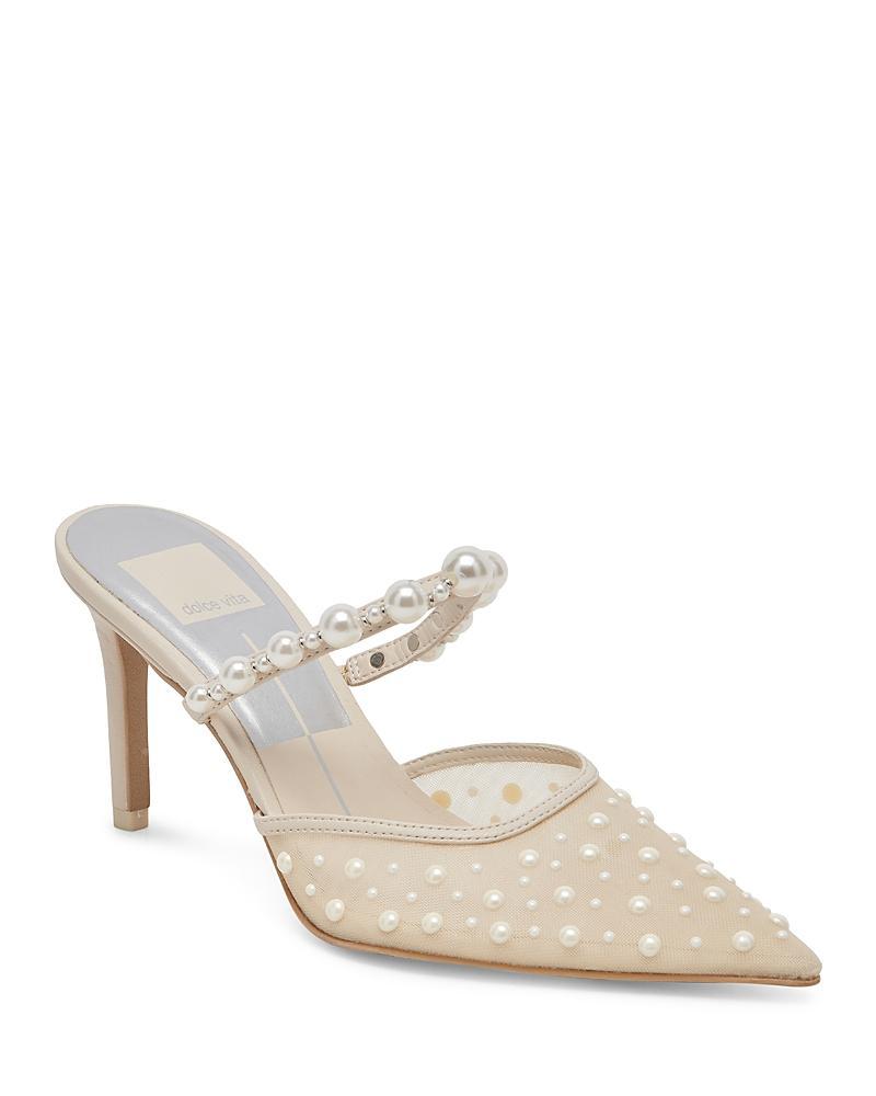 Dolce Vita Katik Pearl (Ivory Mesh) Women's Sandals Product Image