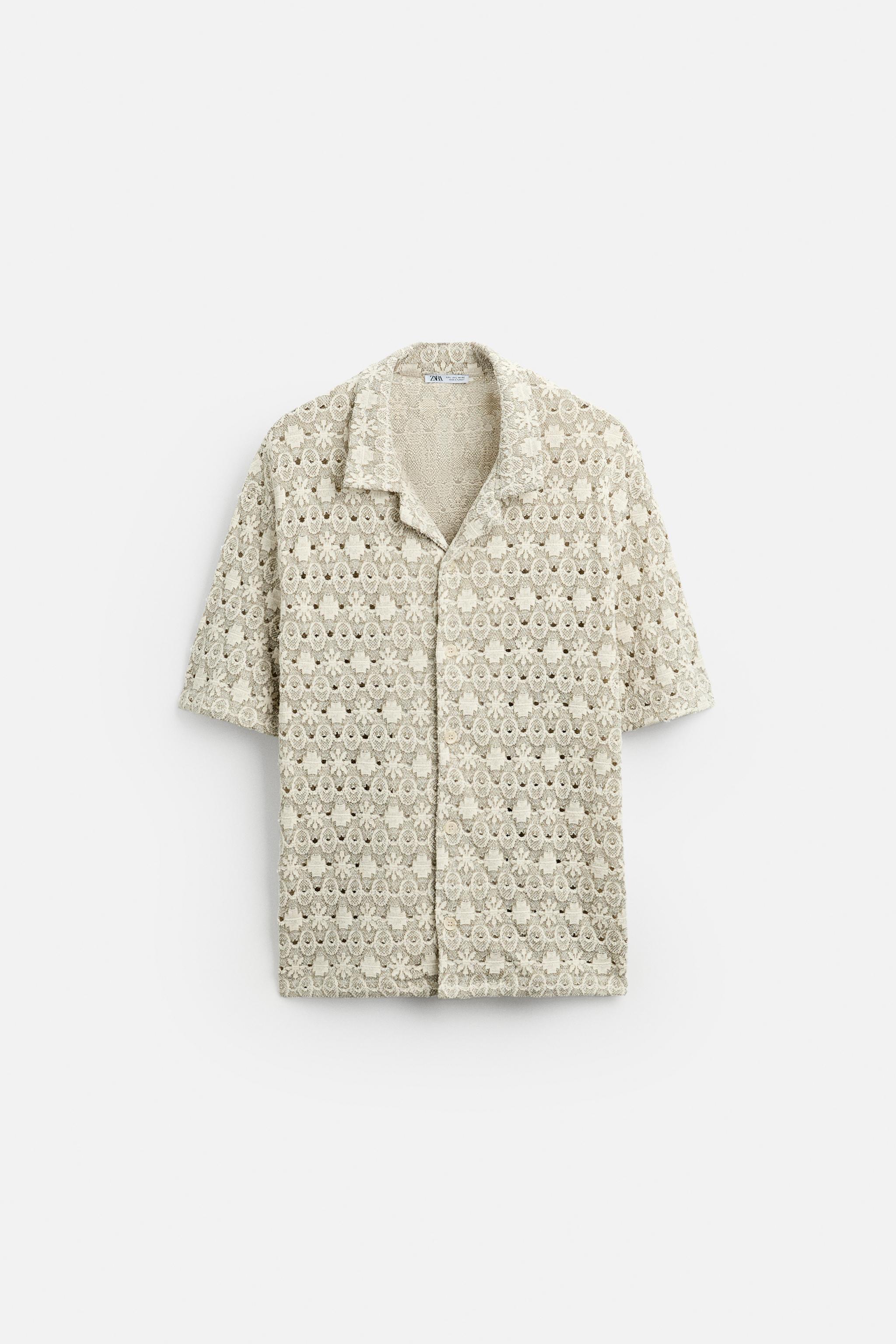 GEOMETRIC JACQUARD SHIRT Product Image