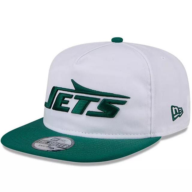 New Era Mens White New York Jets 2024 Nfl Training Camp Golfer Snapback Hat - White Product Image