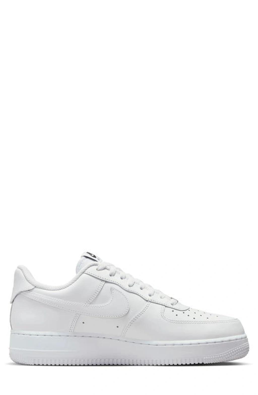 NIKE Air Force 1 Low Flyease Sneakers In White Product Image